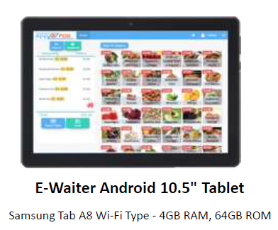 E-WAITER DIGITAL ORDERING SYSTEM