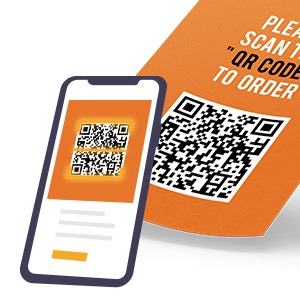 step 1 of QR Code Ordering System