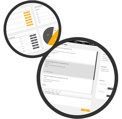 CRM systems give businesses the ability to personalize and customize relationships with their customers